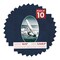 Navy Suede Mat Board for 9x12 Frames - Oval Opening for 5.5x8.5 Photos